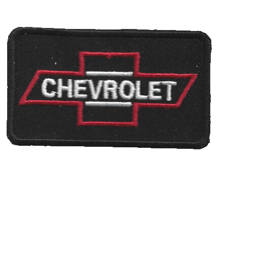 NEW 1 5/8 x 2 3/4" Chevrolet Iron on Patch Free Shipping
