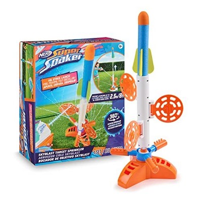 NERF Super Soaker SkyBlast Target Sprinkler Kids Outdoor Play Summer Water Games