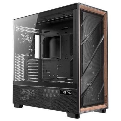 Antec FLUX PRO フルタワーケース Antec FLUX Pro Flow Luxury Full-Tower E-ATX Case Black w/6 x PWM