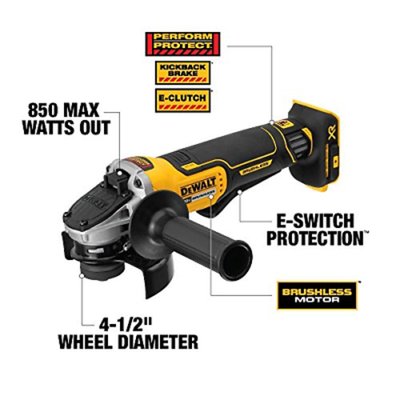 DEWALT DCG413B 20V MAX Brushless Cut Off Tool/Grinder Tool Only