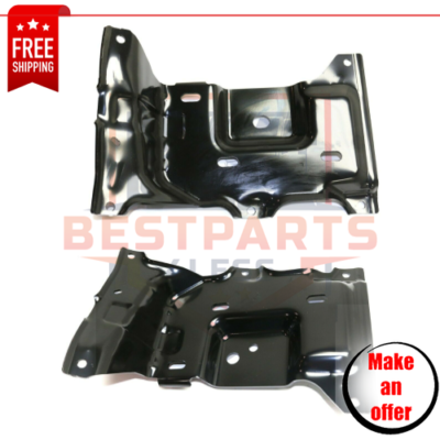 Set of 2 Front Driver & Passenger Side Bumper Brackets for 2015 