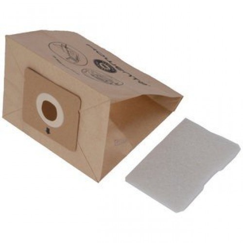 Rowenta 6 Staubsaugerbeutel Compacteo Mini City Ro1733 Ro1823 Ro2451