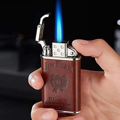Torch Lighter, Cigar Butane Lighter, Windproof Cigarette Lighter for Weed,