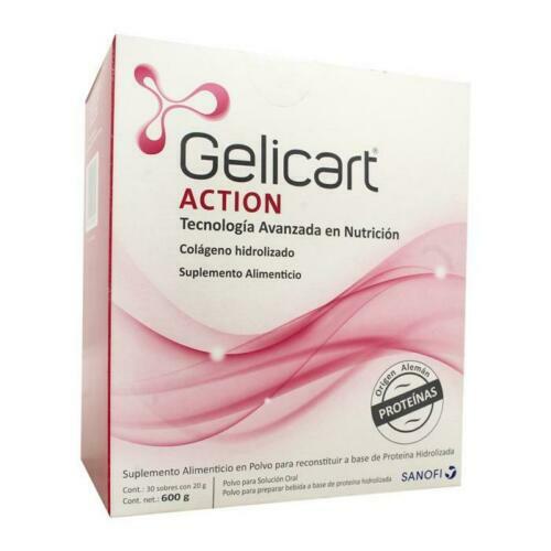 GELICART ACTION COLAGENO HIDROLIZADO 100% TRIVANCE- 30 ENVELOPLE /20G