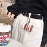 LEWOTE Compatible with Apple Airpods 4 Case Protective Funny Cute Cartoon Slim Candy Cover with Keychain (Chocolate Sauce)