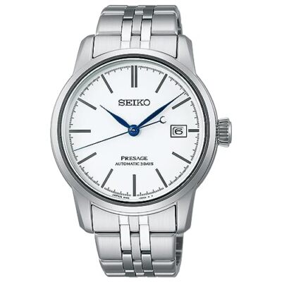Pre-owned Seiko Presage Sarx105 Craftmanship Series Mechanical Automatic Watch Enamel Dial