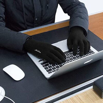 Achiou Winter Gloves for Men Women, Touch Screen Texting Warm 3 Size Choice