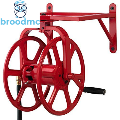 Liberty GARDEN 713 Revolution Multi-Directional Garden Hose Reel, Red