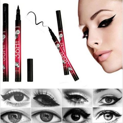 Yanqina 36H Black Waterproof Pen Liquid Eyeliner Eye Liner Pencil...