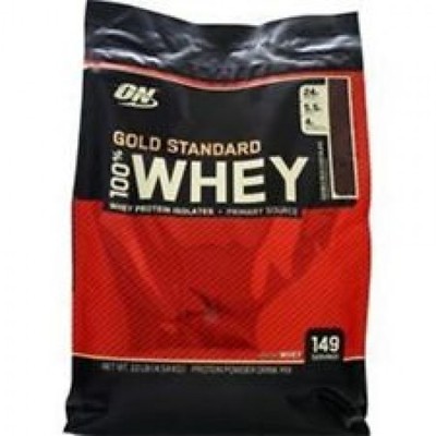 OPTIMUM NUTRITION 100% Gold Standard Whey Protein Double Rich Chocolate 10 lb 
