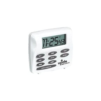 Update International UTD3C Triple Digital Timer -  White