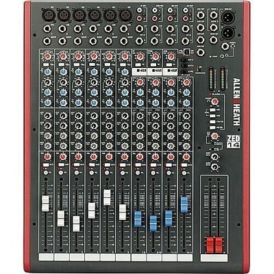 Allen & Heath ZED14 - 14-Channel Recording and Live Sound Mixer with USB