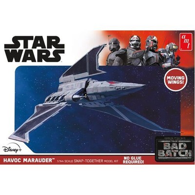 AMT 1348 Star Wars: The Bad Batch Havoc Marauder 1/144 Scale Model Plastic Kit A