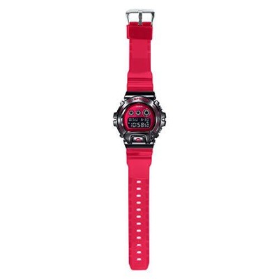 Pre-owned Casio G-shock Digital Red Dial Men's Watch-gm-6900b-4dr (g1026)