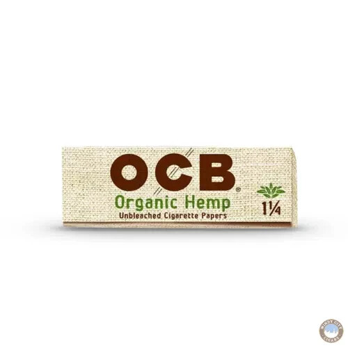 OCB Organic Hemp 1 1/4 Rolling Papers - 3 Packs - 50 Papers Each