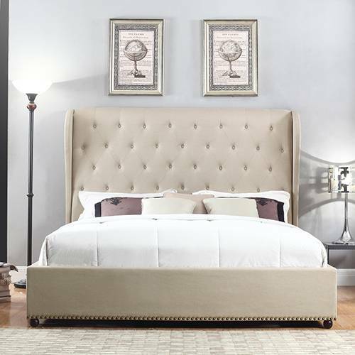 Buy! Paris Bedframe King Size Beige color Beds Gumtree