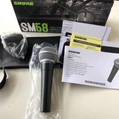 Shure SM58-LC Wired XLR Dynamic Vocal Microphone