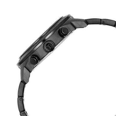 Pre-owned Titan Analog Black Dial Men's Watch-90157nm01
