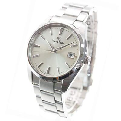 Pre-owned Grand Seiko Sbgp009 Heritage Collection Silver Dial Stainless Steel Men Watch