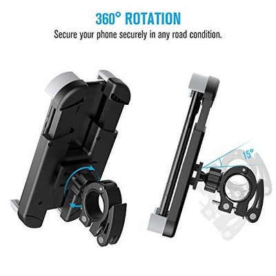 Universal Phone Holder for bike Motorcycle Scooters Road Bike Easy to Install