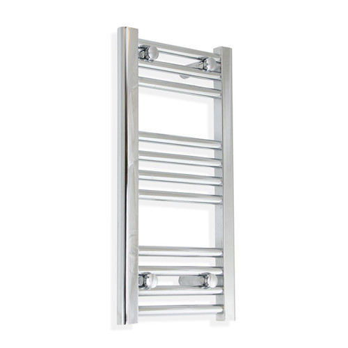 Small Chrome Heated Towel Rail Radiators Bathroom Stylish ...