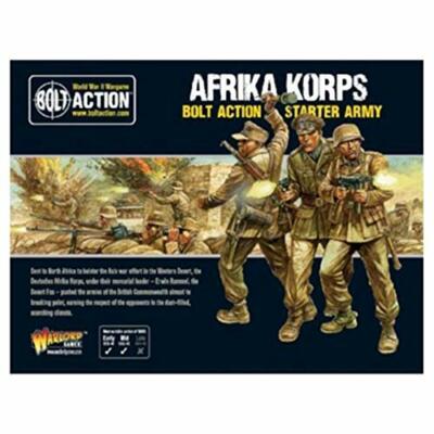 Warlord Games Bolt Action 402612001 Немецкий Африканский корпус Пластиковая Стартовая армия