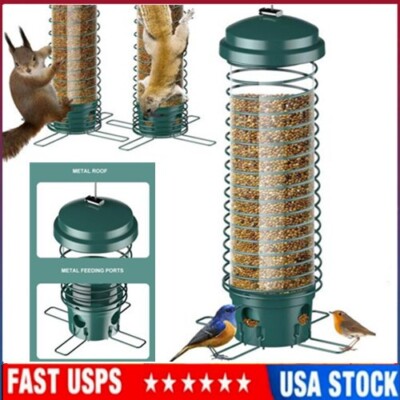 Bird Feeder for Outside, Squirrel Proof Bird Feeders for Outdoors Hanging