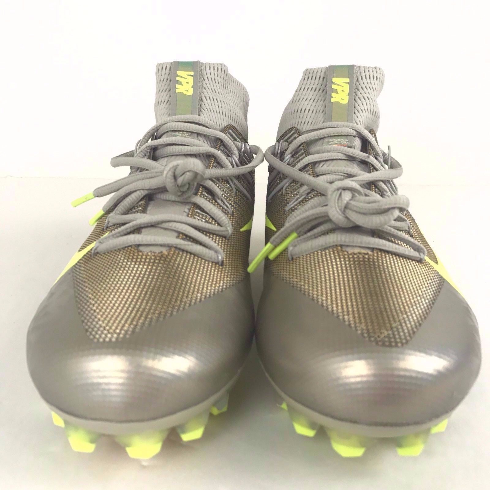 Nike Vapor Untouchable 2 Football Cleats Size 14 Mens Volt Silver 824470 010 New