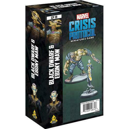 Набор персонажей Black Dwarf and Ebony Maw Character Pack Marvel Crisis Protocol NIB