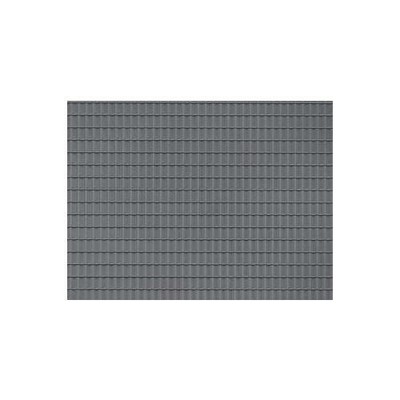 Roof tile dark grey OO gauge Building model materials Plastic Auhagen 52426