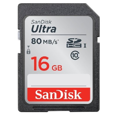 Sandisk Ultra SD Memory Card for Canon Mirrorless Camera EOS M6 M5 M50 M100 M200