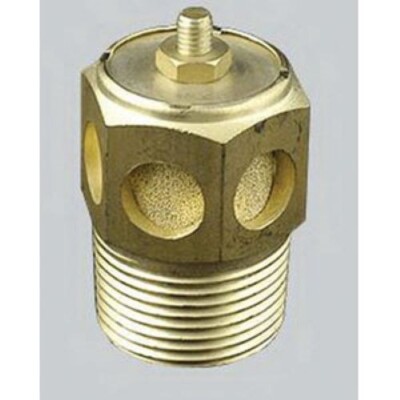 5PC UCI SCM-4 1/2'' NPT 40 Micron Sintered Bronze Adjust Speed Control Muffler