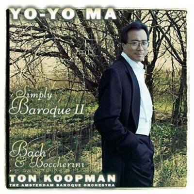 Yo-Yo Ma - Simply Baroque II ~ Bach & Boccherini / ABO, Koopman - VERY GOOD