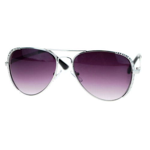 New Ferragamo Purple Pilot Sunglasses SF131S 736 60-10-135 