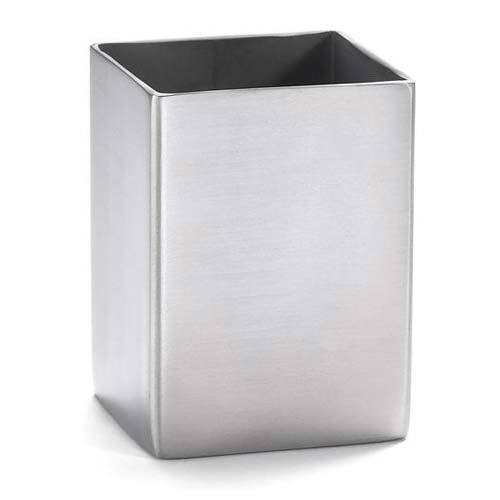 Tablecraft 1156 Stainless Steel Sugar Pack Holder - Square