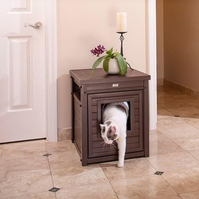 New Age Pet ecoFLEX Habitat N&rsquo; Home Litter Loo espresso standard