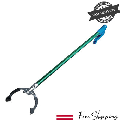 Professional 48'' Nifty Nabber Reacher Grabber Tool and Trash Picker Claw Grabber