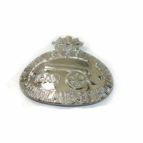 Silver Plated Mudguard Rear Decal Badge For Royal Enfield Classic 350 500cc 