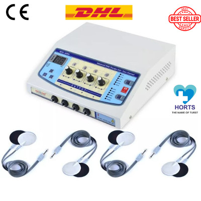 Prof. Home use 4 Channel Electrotherapy Unit Physical Ultrasound Therapy Machine