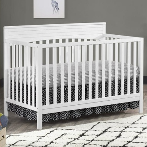 Cunas Para Bebes Blanca Convertible Cama Para Niños Marco White Baby Crib NEW