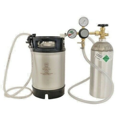 Homebrew Draft System with New 2.5 Gal Ball Lock Keg