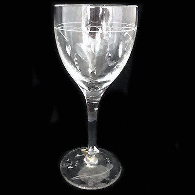 MORNING GLORY GOBLET 8.2'' tall HEREND Crystal NEW NEVER USED made in Hungary