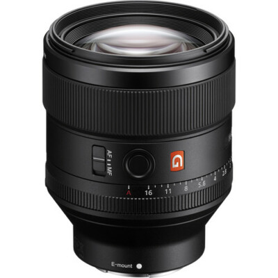 Sony FE 85mm f/1.4 GM Lens (Black) - SEL85F14GM