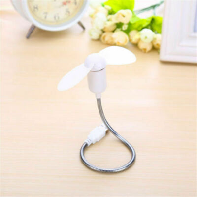 Portable Flexible USB Mini Cooling Fan Cooler For Laptop Desktop Computer PC US