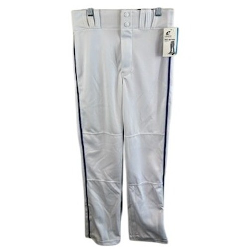 NEW Champro Baseball Pants Kids Size Large White Open Bottom Loose Fit