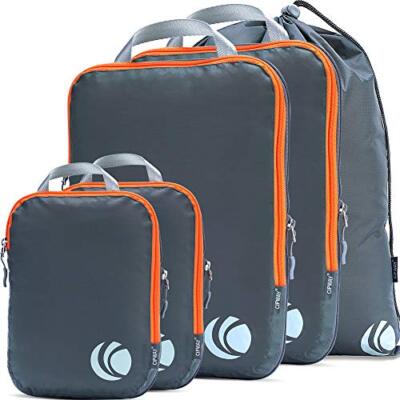 - 5 Set Compression Packing Cubes for Travel Ultralight Packing Organizers fo...