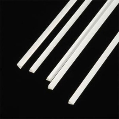 Plastruct Triangle Rod .100x10 (5) - #90845