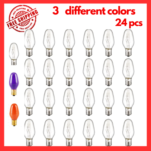, 15 Watt Night Light Bulbs Dimmable, E12 Candelabra