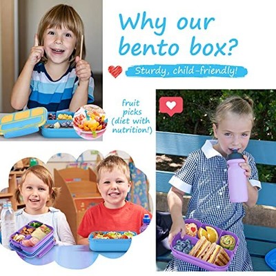 Bento Lunch Box for Kids Girls Boys Toddler Kids Lunch Boxes for School Lunch...