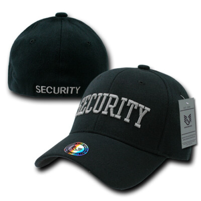 Security Law Enforcement Flex Fit Baseball Hat Cap